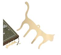 Clip de partition - Accessoires de musique, livres de musique pour chats | Support de page et clip pour livres de musique en métal en forme de chat, supports de partition de piano, support pour