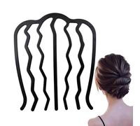Clip de peigne à cheveux coiffants | Peigne latérale pour cheveux épais en forme de U | Peignes à cheveux French Twist, Mariage, Cheveux fins, Peignes à cheveux en métal pour femmes