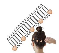 Clip de peigne de frange, bande de cheveux de frange, coiffure en de coiffure en , pince de peignage de coiffure élastique pour le trajet,