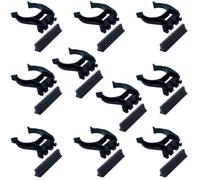 Clip de plinthe - CYCLINGCOLORS - Ø34mm - Fixation amovible - Lot de 10