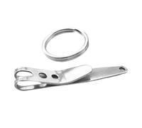 Clip de poche Flashlight - Support de transport profond en métal solide, pince utilitaire portable, attache porte-clés compacte, fixation de transport au quotidien, support de montage polyvalent en