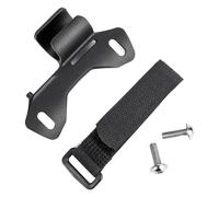 Clip de pompe à vélo - Support de pompe à vélo | Support de cadre de pompe à vélo | Clip pratique pour pompe à air | Support de cadre de fixation pour gonfleur de vélo de route (ABS + nylon)