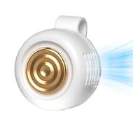 Clip De Portable On - Mini Sans Lame 6,5 Cm, Dispositif De Refroidissement Silencieux, Batterie Rechargeable 900m Ah, De Voiture Usb-C À 3 Vitesses Sans Fil Sans Fi