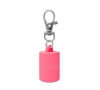 Clip de porte-clés pour pommade à lèvres en élastomère contre la perte, pour un transport sécurisé des soins des lèvres, commodité mobile, porte-clés pour propriétaire de pommade en élastomère