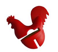 Clip De Pot De Coq Porte-cuillère, Support De Cuillère, Casserole, Support De Spatule, Clip En Silicone élastique Souple, Accessoires De Cuisine, Clip Pour la Maison(rouge)
