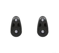 Clip de poulie d'ancrage pour kayak | Capacité maximale de la corde de 8 mm, construction en nylon solide, pour une action de glisse fluide