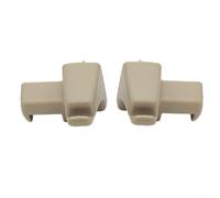 Clip de rechange pour pare-soleil Land For Rover pour Range For Rover pour L322 2003 2012, spécification OEM (paire grise)