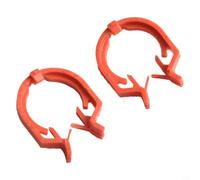 Clip de Retenue pour Câble de Boîte de Transfert 2pcs Orange Plastique | Installation simple convient à pour jeep 2007-2017 pour wrangler pour jk Compass pour liberty pour caliber numéro