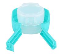 Clip de sac de stockage de nourriture Clip de scellage de collation réutilisable portable avec dessus à clapet pour cuisine voyage Camping matériau PP bleu blanc vert 12,5 x 6 x (Bleue)