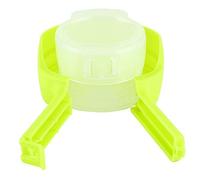 Clip de sac de stockage de nourriture Clip de scellage de collation réutilisable portable avec dessus à clapet pour cuisine voyage Camping matériau PP bleu blanc vert 12,5 x 6 x (Verte)