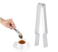 Clip de Sachet de Thé Presse-Sachet de Thé Pince à Sachet à Thé en Acier Inoxydable Multifonction Pince à Presser Le Thé Cuisine Gadget de Cuisine pour Couper Le Sachet de Thé