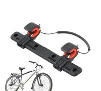 Clip de sacoche latérale pour vélo - Réglable en nylon - Barre avec | Boucle de 27 cm, support de rack de 8 à 2,5 cm, fermeture à connexion rapide, dispositif de sécurité