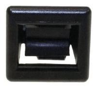 Clip de support à vitre pour four compatible DE DIETRICH, BEKO, BRANDT - 250100063