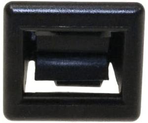 Clip de support à vitre pour four compatible DE DIETRICH, BEKO, BRANDT - 250100063
