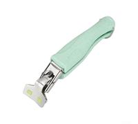 Clip de support de bol pour plaques chauffantes avec construction bi-matériau, cadre en acier inoxydable et zones de contact en silicone (vert nordique)