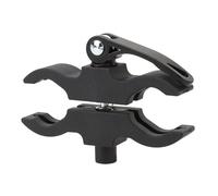 Clip de support de lampe de vélo réglable en aluminium et plastique, pince de montage de lampe avant de 25 à 35mm pour accessoire de vélo de montagne, Durable et léger