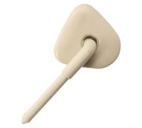 Clip de support de pare-soleil pour Toyota Corolla 2003-2012 & pour byd F3 F3R, clip de rechange pour pare-soleil axe rotatif avant gauche, plastique beige métal, montage facile selon les