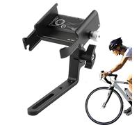 Clip de téléphone en alliage d'aluminium pour scooter, support de téléphone portable multifonction réglable pour moto, vélo électrique