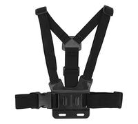Clip de Téléphone Réglable pour Ceinture Fixe de Poitrine pour Photographie Universelle, Sangle de Poitrine Confortable pour Les Activités de Plein Air, Matériau ABS Noir, 1 Ensemble