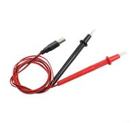 Clip de test de résistance interne utilisant quatre fils Kelvin pour des mesures précises de faible résistance dans le développement et la validation de la batterie (B)