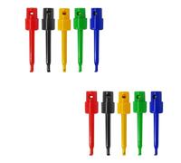 Clip de test stable avec mâchoire à ressort et clip de test de défense de courts-circuits adapté pour outils électriques électroniques