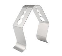 Clip de thermomètres en acier inoxydable pour la sécurité alimentaire avec de sonde à grilles stables multi-trous pour viande et liquides Clip de thermomètres alimentaires