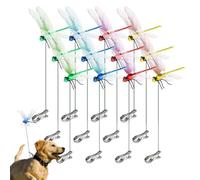 Clip de tige de faux clip de chapeau de - Clip de jardin avec 12 pièces - décoratif 3D réaliste pour l'extérieur, concept créatif naturel et organique de déc