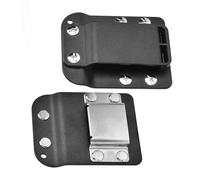 Clip de tournevis électrique massif en nylon et acier avec crochet de rangement et base à mètre ruban. Organiseur de ceinture à outils en nylon peu encombrant