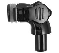 Clip de Tuba pour Masque de Plongée, Fermeture Une Main, Anti-détachement | Plastique Silicone Noir, Protection L’eau, pour Nage Active et Zones Côtières Agitées