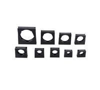 Clip De Tube Ondulé En Plastique, 10 Pièces, Boucle Cerceau, Pince Limite, Support Montage, Organisateur Câbles Métalliques, Fixation(AD13 cover)