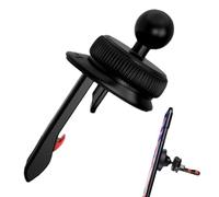 Clip de valve pour support de téléphone, clip d'aération pour support de téléphone de voiture | Clip de fixation à bille pour véhicule - Support de voiture rétractable Clip d'évent de montage, clip