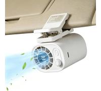 Clip De Ventilateur Sur | Mini Outil D'été Rechargeable À Refroidissement À 100 Vitesses - Petit Ventilateur À Clipser | Moteur Puissant Haute Vitesse AirflConcert Maison Voyage Intérieur Extérieur Pl
