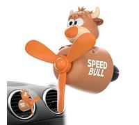 Clip de ventilation voiture,Ornement d'aromathérapie longue durée vache pilote | Diffuseur pour bouche d'aération auto,pour Éliminer Odeurs, Détente, Conduite Calme, Trajets, Quotidiens,