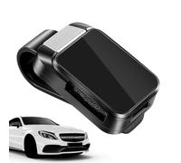 Clip de visière de voiture - Support de lunettes de soleil, organisateur de pince à double lunettes | Clip de rangement pour lunettes compactes, design anti-scratch à prise en main douce, support S