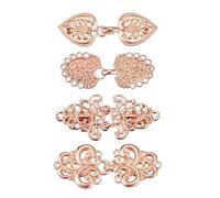 Clip d'écharpe permanent décoré avec bordure décorative contre la saleté, bijoux en métal, indispensable pour les vêtements professionnels et les rassemblements formels Mixture Hide Pin