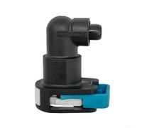 Clip d'embrayage rapide de tuyau de carburant en plastique noir pour les modèles BMW Série 3, clip de fixation de tuyau de carburant universel Connecteur rapide de tuyau de carburant résistant