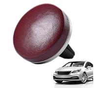 Clip Désodorisant pour Bouche d'Aération Auto | Cuir d'agneau et Parfum Élégant Diffuseur - Set avec 3 Recharges d'pour Ventilation Auto | Idéal pour les Conducteurs et Véhicules