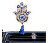 Clip désodorisant pour voiture - Design mystérieux œil du diable - Clip d'aération parfumé - Accessoire de décoration intérieure de voiture - Éliminateur d'odeurs fiable pour SUV, camion