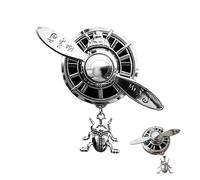 Clip Désodorisant Voiture - Parfum Auto Style Hélice Design Scarabée Pour Bouche D'Aération - Assainisseur d'Habitacle pour Véhicules - Pour l'habitacle auto élimination des mauvaises odeurs
