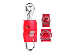 Clip d'étiquette de chien pour collier, clip de cou pour chien | Libération rapide Secure Bloking Dog Collar Scoper | Extenseur léger pour les voyages à la maison, en plein air, jardin, parc