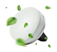 Clip Diffuseur De Parfum Pour Ventilateur Auto | Diffuseur De Parfum En Cuir D'Agneau | Coffret de Supports avec 3 Recharges Parfumées - pour Femmes, Hommes, Conducteurs, Véhicules