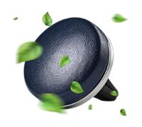 Clip Diffuseur De Parfum Pour Ventilateur Auto - Diffuseur Élégant En Peau D'Agneau,Coffret de Supports avec 3 Recharges Parfumées | pour Femmes, Hommes, Conducteurs, Véhicules