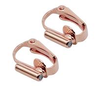 Clip d'oreille convertisseur extrémité du tube vertical à l'autre extrémité du bouchon d'oreille en silicone en forme de U accessoires bijoux pendent robe nœud goutte Hoop cristal Earnut Pearl Boucles