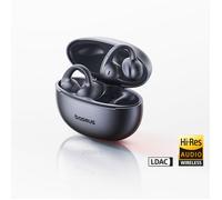 Clip d'oreille écouteurs sans fil Bluetooth 6.0 haute résolution Ultra ouvert écouteurs boucles d'oreilles 4 micro ENC Clip,Rouge