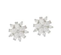 Clip d'oreille tendance avec zircons scintillants motif fleurs pour FreeClip 1 2 écouteurs décoration Freeclip Accessoires, One Size, Comme décrit, Comme décrit.