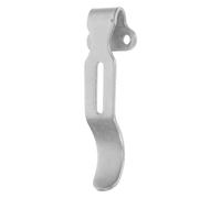 Clip Dorsal de Poche en Acier Inoxydable, Portable, Léger, Élégant | Fixation Simple à Vis de 8,7mm, Usage Camping et Activités Extérieures, Design Fin et Raffiné