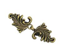 Clip en alliage pour écharpe, cape, cardigan, collier avec détails floraux, épingle à châle antidérapante pour robes, chemisiers, châle vintage, One Size, Comme décrit