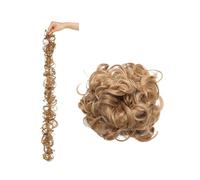 Clip en Chignon Griffe 13 couleurs synthétiques Chignon en désordre cheveux élastique postiches cheveux Chignon Chignon Extension de cheveux Scrunchie bouclés Chignon 85g Postiche Messy Bun ébouriffé(
