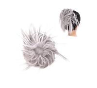 Clip en Chignon Griffe Extensions de cheveux synthétiques Chignon bouclé en désordre élastique cheveux chouchous postiches Chignon synthétique beignet Updo postiches for femmes Postiche Messy Bun ébou