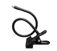 Clip en métal flexible standard de 6,35 mm avec bras de 9 cm/28 cm pour caméras d'action, moniteurs de bébé et téléphones, clip de montage d'appareil photo